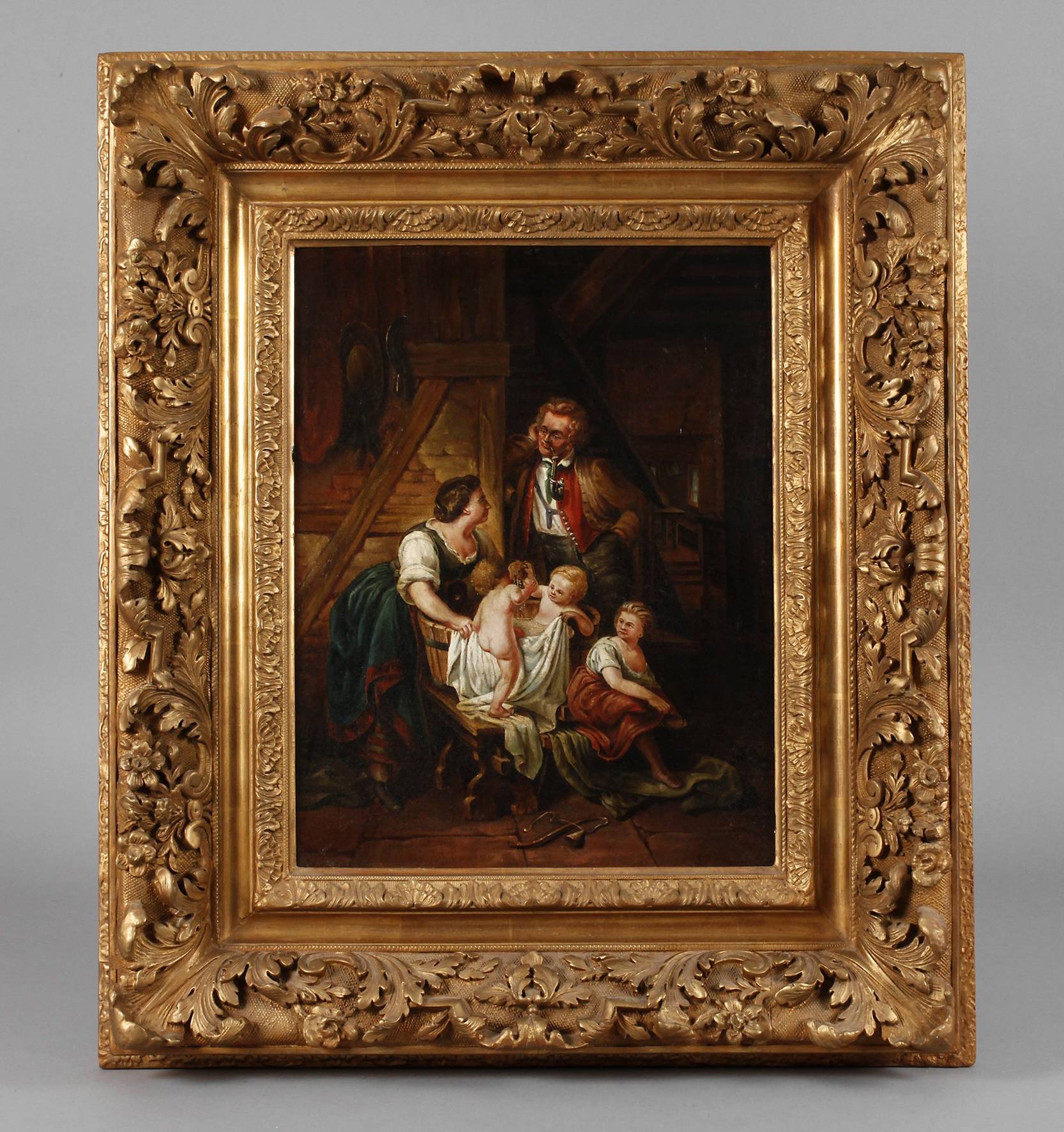 Beim abendlichem Bade