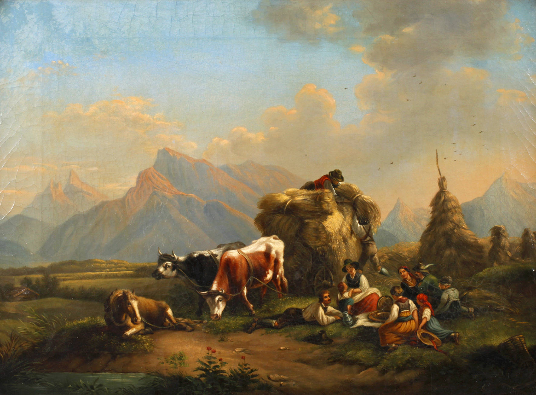 Rast im Gebirge, Spätromantiker