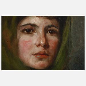 Mädchenbildnisstudie