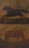 Paar Pferdedarstellungen