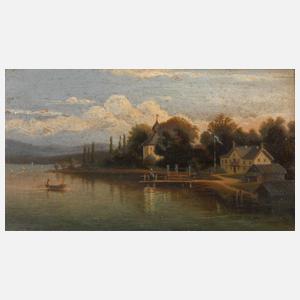 Sommerliche Seeansicht