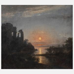 Romantiker, Kirchenruine am See