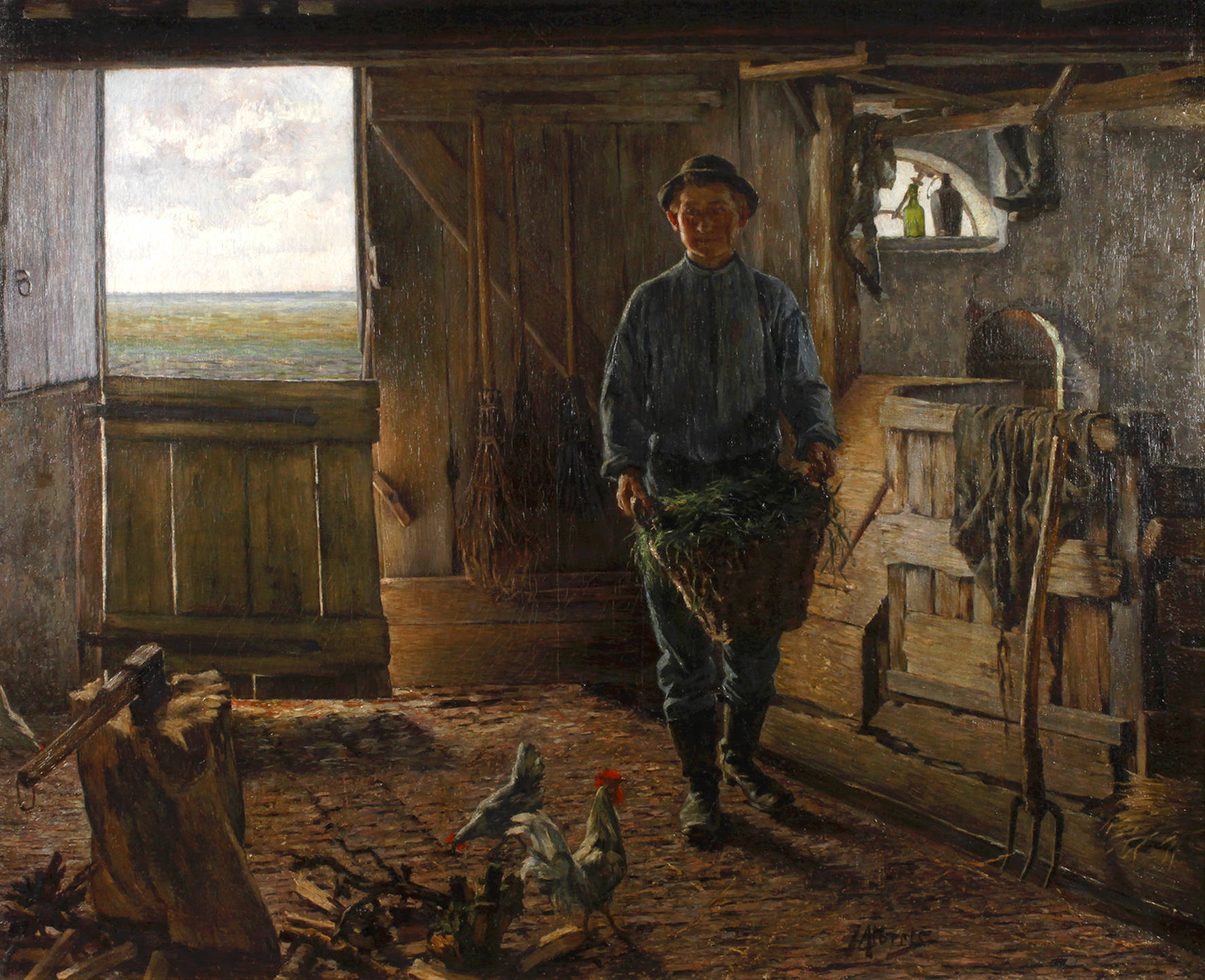 Prof. Jacob Alberts, Der Stallbursche