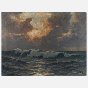 Arenz, Abend am Meer