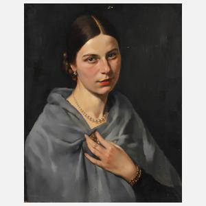 Franz Aumer, ”Bildnis Frau W. St.”