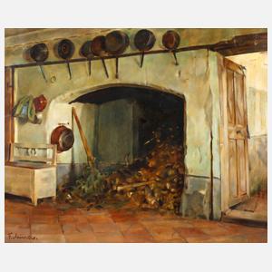 Franz Aumer, Kücheninterieur