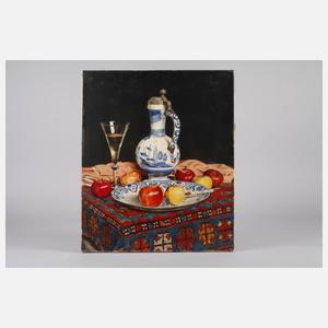 Franz Aumer, Stillleben mit Kasakteppich