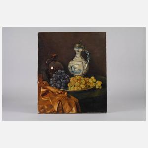 Franz Aumer, Stillleben mit Weintrauben