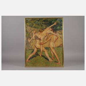 Prof. Max Bernuth, Ringende Jünglinge