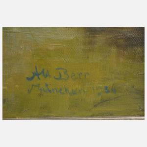 Albert Berr, Idyllische Sommerlandschaft