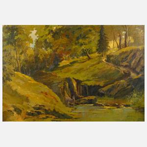 Albert Berr, Idyllische Sommerlandschaft