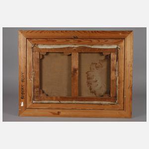 Robert Blot, Sommerlandschaft mit Windmühle