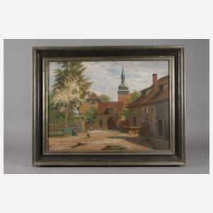 Otto Braune, ”Frühlingsmorgen im Städtchen”