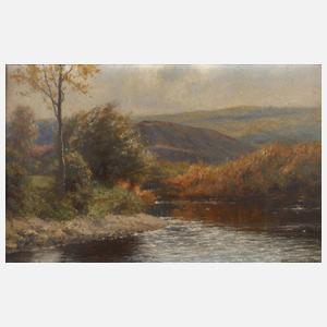 Otto Braune, Thüringer Flusslandschaft