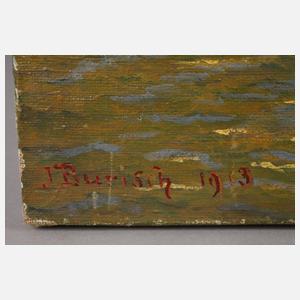 J. Burisch, Gletscherbucht