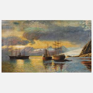 J. Burisch, Gletscherbucht