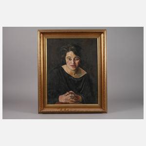 Erich Büttner, ”Dame in Schwarz 1923”