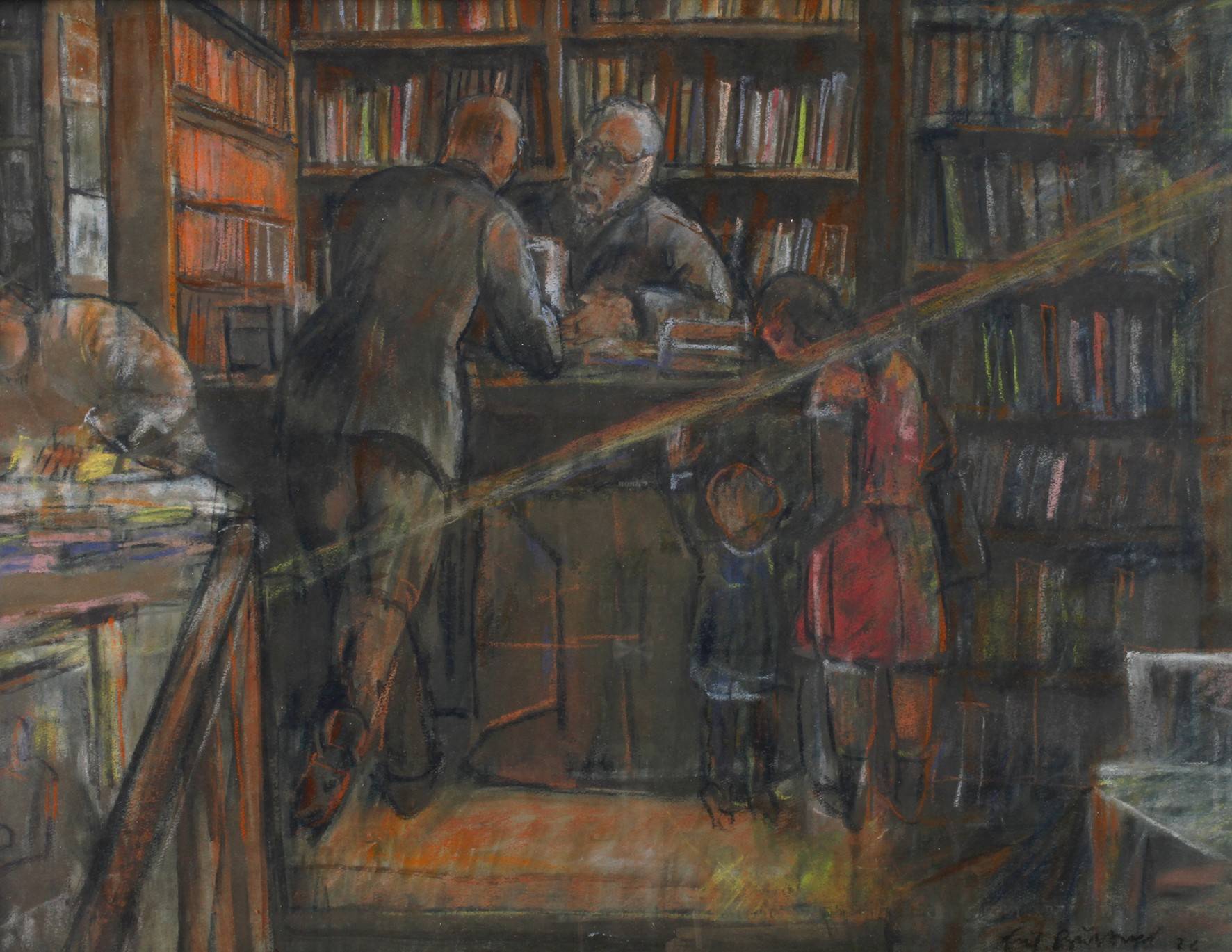 Erich Büttner, ”Der Bücherfreund im Antiquariat”