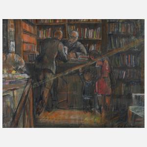 Erich Büttner, ”Der Bücherfreund im Antiquariat”