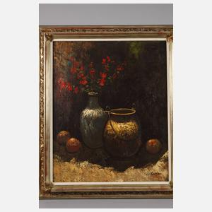 Charon, Stillleben mit Messingkessel