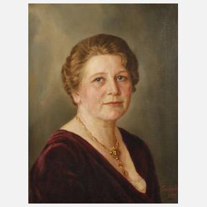 Vera Cronhjelm, Damenportrait