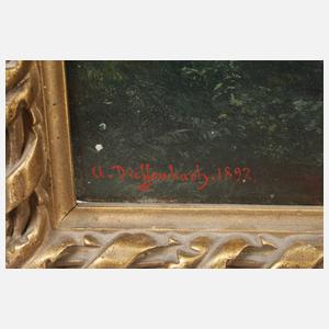 Anton Dieffenbach, Mädchen im Tannenwald