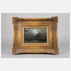 Prof. Louis Douzette, Mondscheinlandschaft