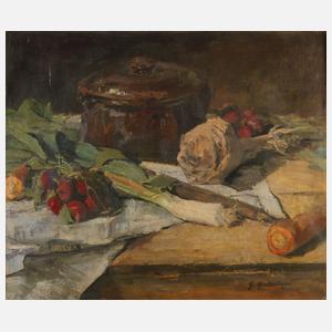Hermann Edelbauer, Küchenstillleben