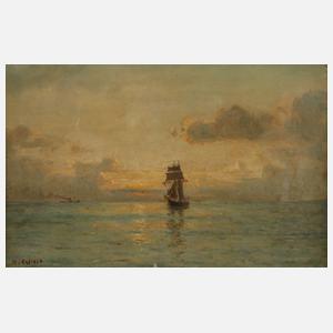 Henry Enfield, Segler im Abendlicht