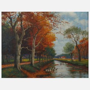 Eva Engelmann, Herbst am Kanal