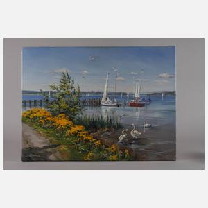 Alfred Fritzsching, Sommertag am See