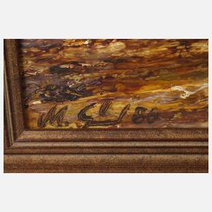 Martin Grünert, ”Ein Weg an der Saale”