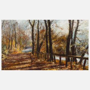 Martin Grünert, ”Ein Weg an der Saale”