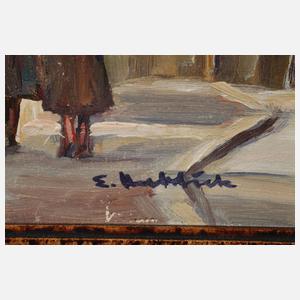 E. Hablick, Karlsbrücke in Prag