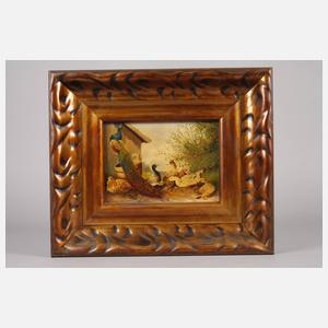 Max Hänger sen., Pfau mit Enten