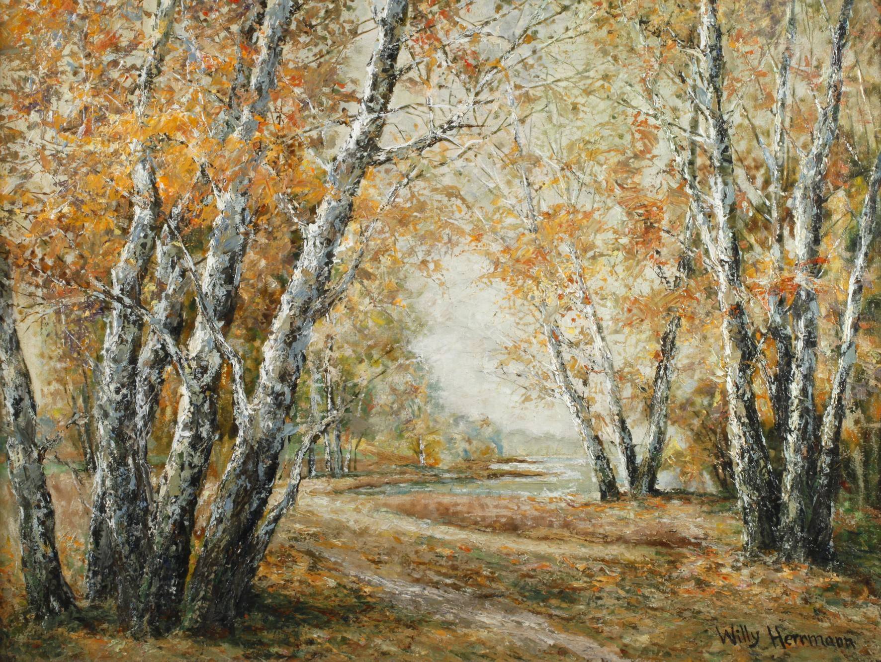 Willy Herrmann, Birken am See