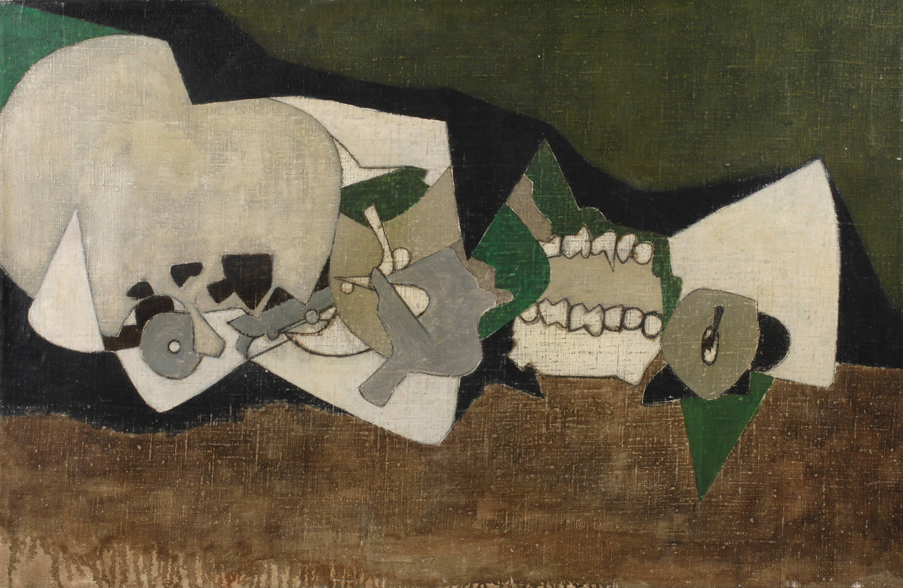 Prof. Jochen Hiltmann, attr., Abstrakte Komposition