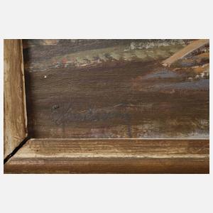 Prof. Bohumil Hradecny, Ansicht Prag