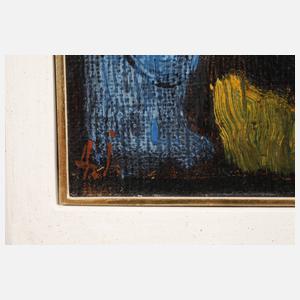 Alexej von Jawlensky, ”Blumen mit blauer Vase”