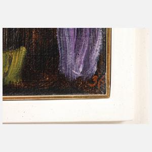 Alexej von Jawlensky, ”Blumen mit blauer Vase”