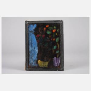 Alexej von Jawlensky, ”Blumen mit blauer Vase”