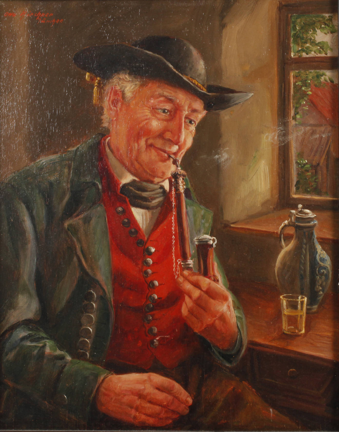 Otto Kirchner, Herrenportrait