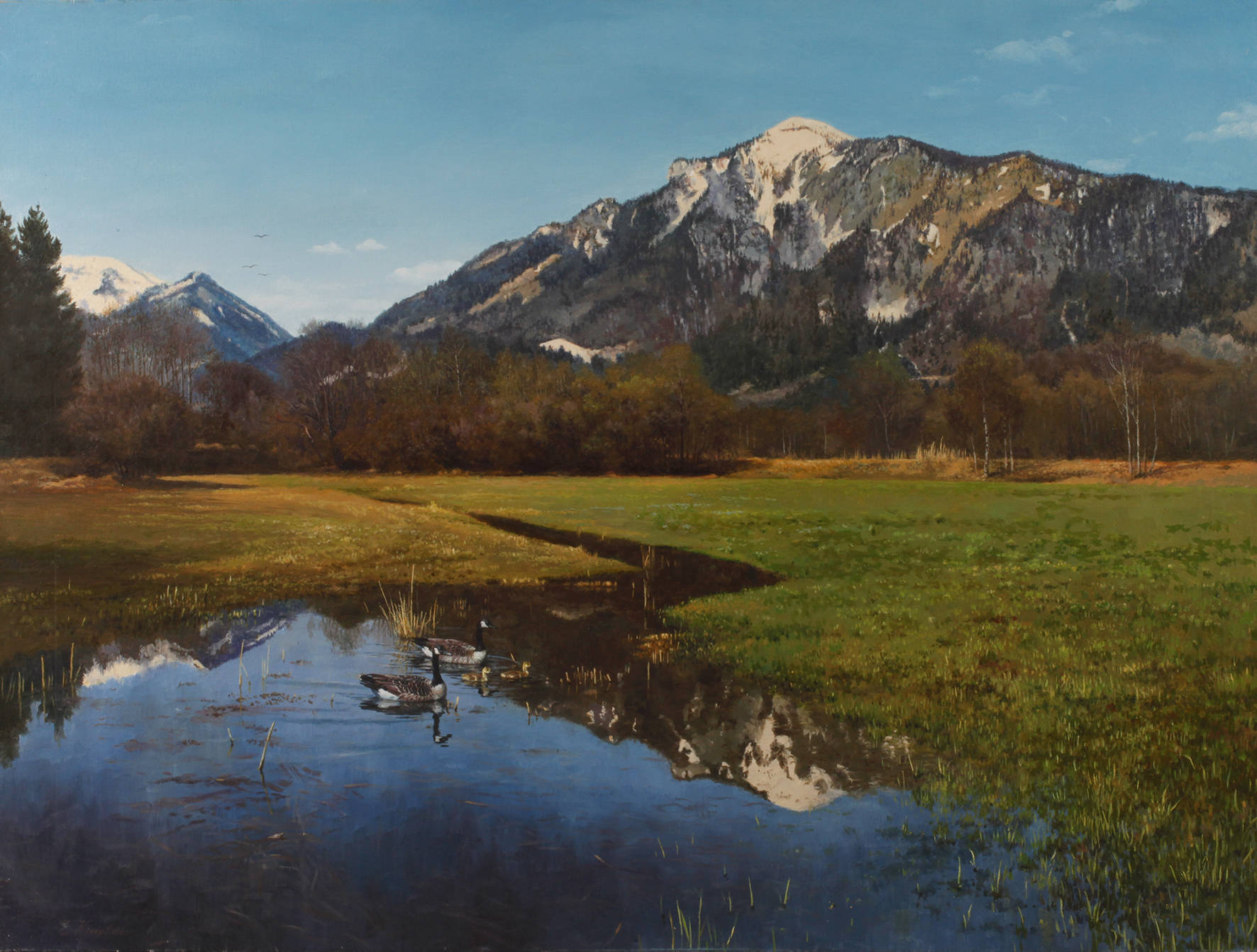 Eugen Kisselmann, Sommertag in den Alpen