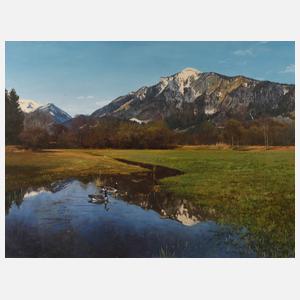 Eugen Kisselmann, Sommertag in den Alpen