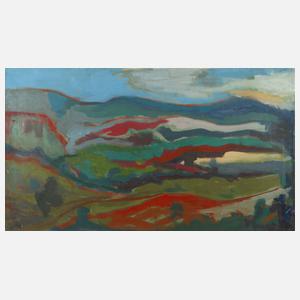 E. Koch, Expressive Sommerlandschaft