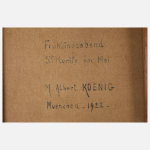 Marie Albert Koenig, ”Frühlingsabend”