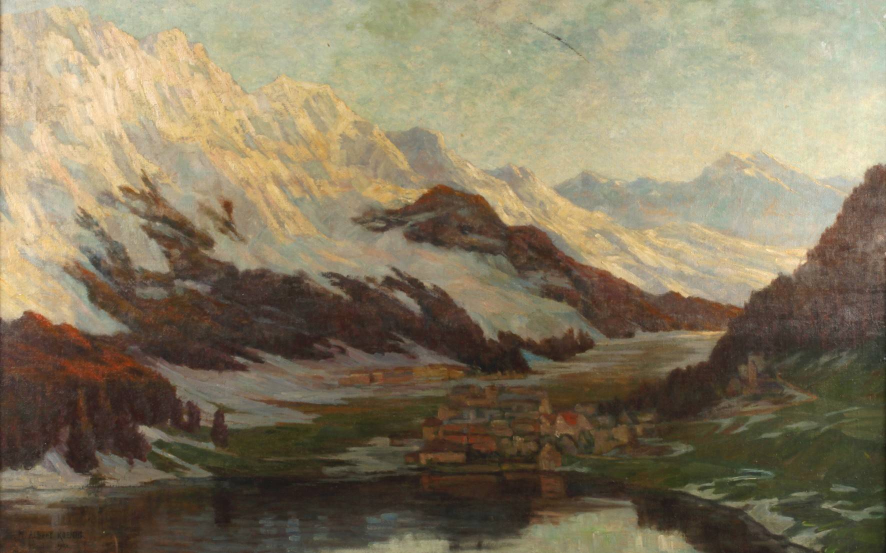 Marie Albert Koenig, ”Frühlingsabend”