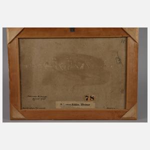 Johannes Köhler, ”Italienische Landschaft”