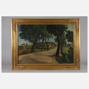 Rudolf Köselitz, Dörfliche Allee