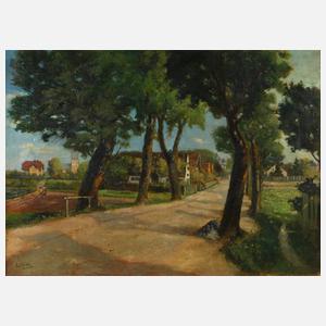 Rudolf Köselitz, Dörfliche Allee